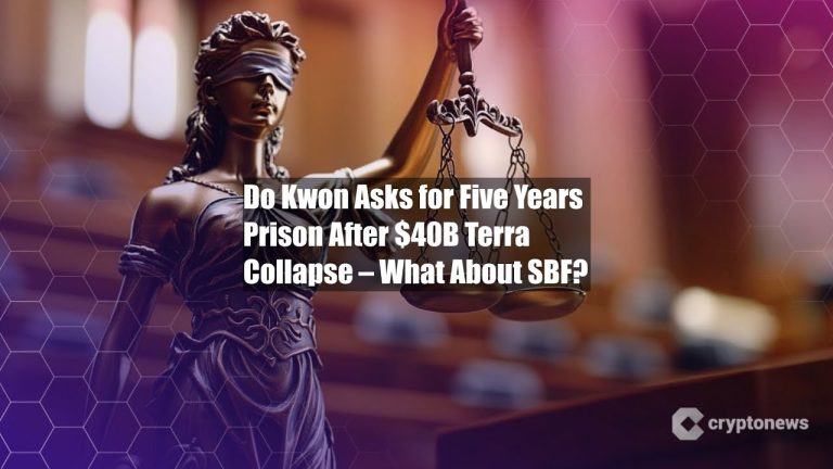 do kwon faces a prison sentence of under 5 years as legal proceedings continue.