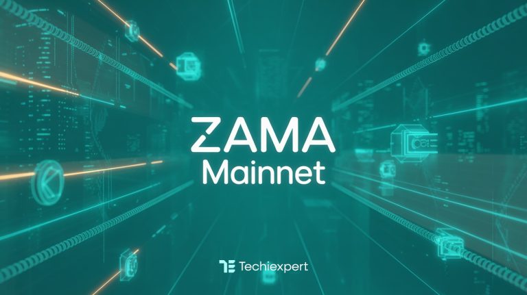 zama launches its mainnet and successfully executes the first confidential ethereum stablecoin transfer, enhancing privacy and security in blockchain transactions.