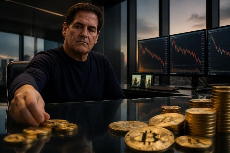 billionaire mark cuban sells off majority of his bitcoin holdings, signaling a shift in confidence as btc faces uncertainty.