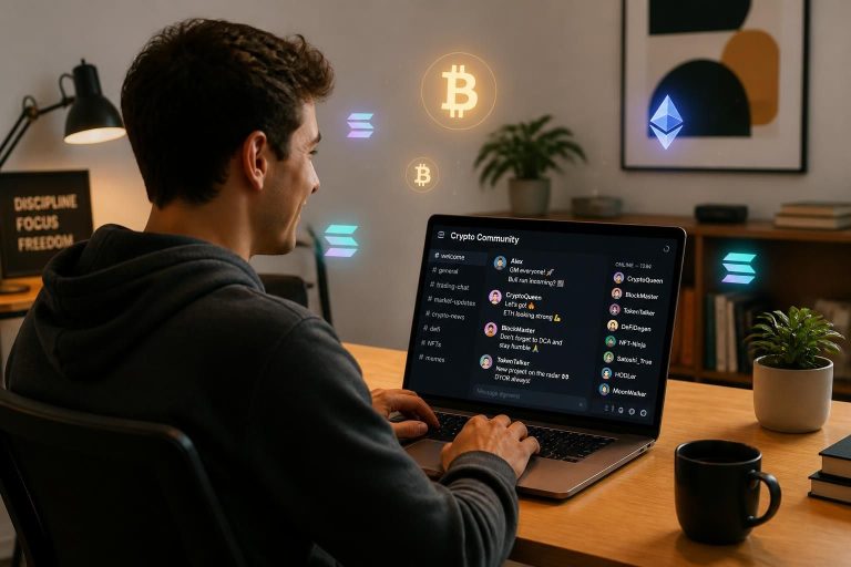learn step-by-step how to join your first crypto community and start engaging with blockchain enthusiasts, experts, and beginners alike.