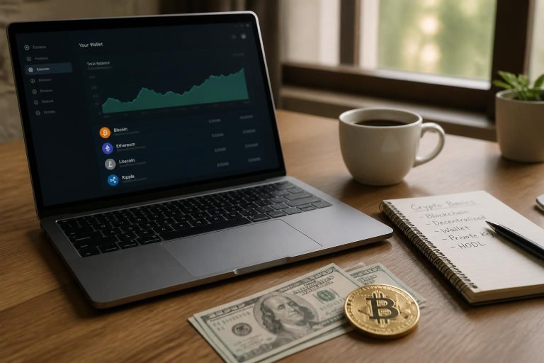 learn the basics of cryptocurrency with this simple guide for beginners. discover how to start investing, secure your assets, and navigate the crypto world confidently.