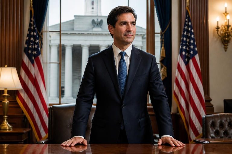 kevin warsh appointed as the new fed chairman after senate confirmation, succeeding jerome powell in leading the federal reserve.