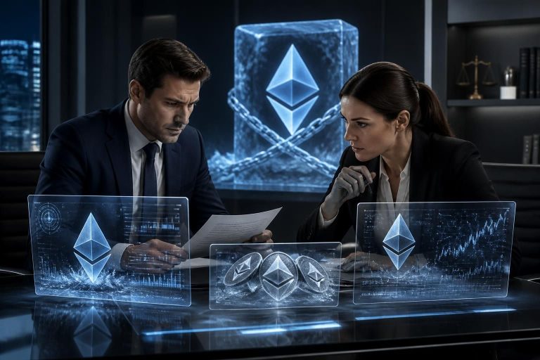 explore the potential consequences and legal implications if the 30,766 eth frozen by arbitrum are not returned to victims, featuring insights on a surprising legal strategy by two lawyers.