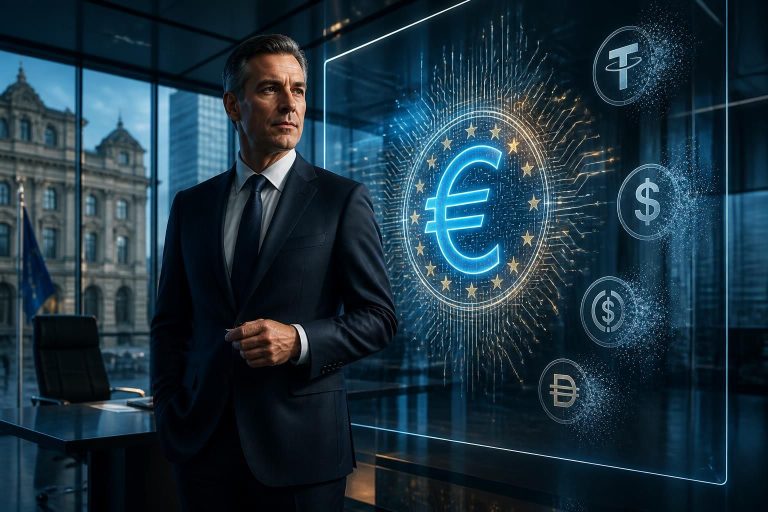 discover the european central bank's strong position on the digital euro as a crucial tool in regulating and competing with stablecoins in today’s financial landscape.